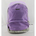 canvas tripper bag,woman outdoor purple travel backpack